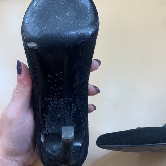 Suede Stuart Weitzman Pump - Picture 4 of 7